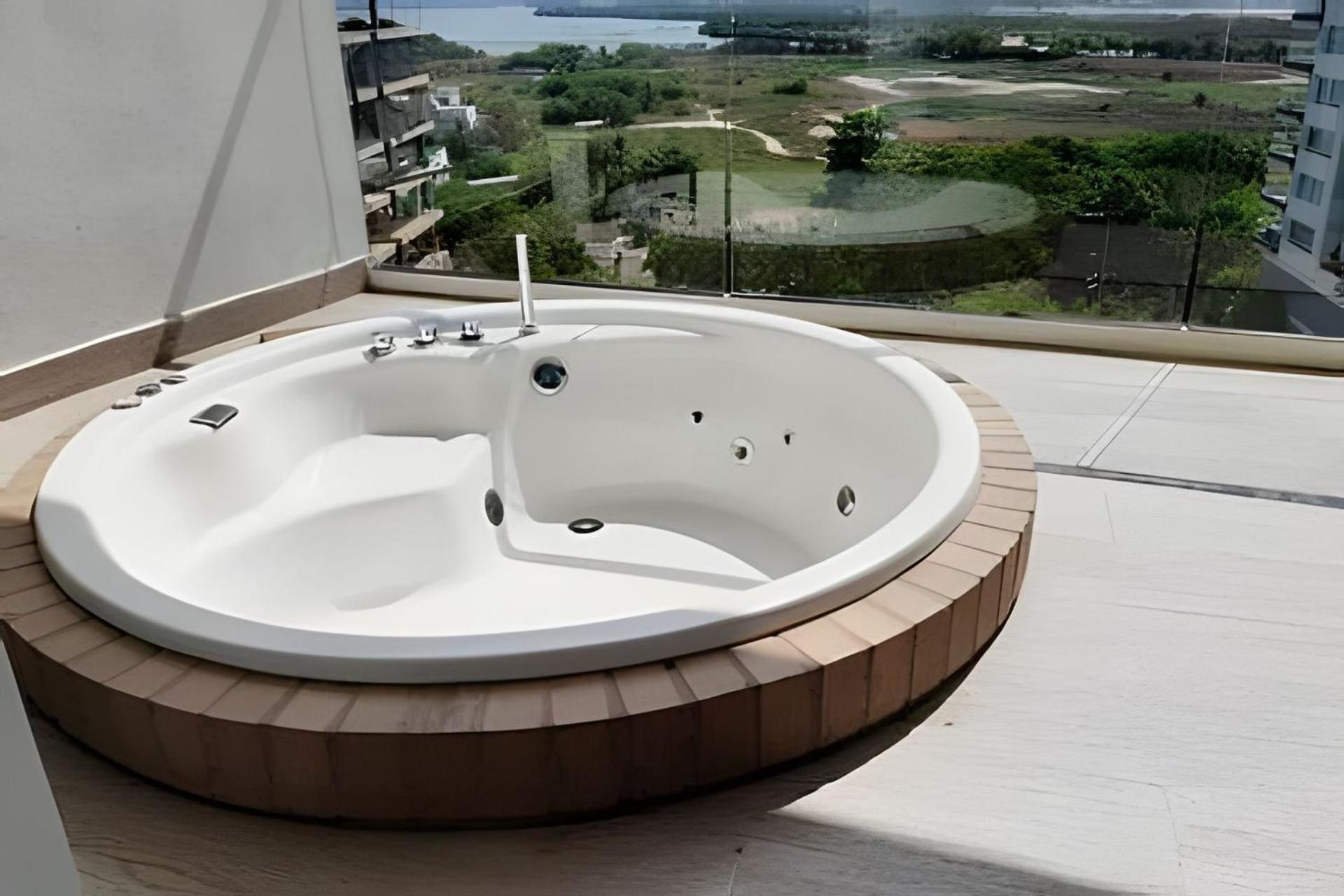 2 Dormitorios Jacuzzi Y Vista Mar. Frente A Playa Cartagena Esterno foto